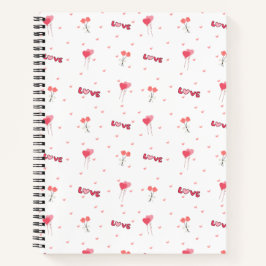 Love & Hearts Notebook Notizbuch