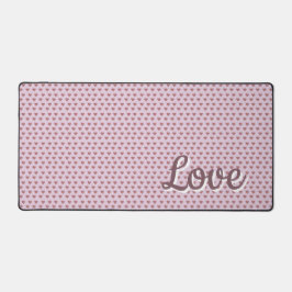 Love Hearts Schreibtischunterlage