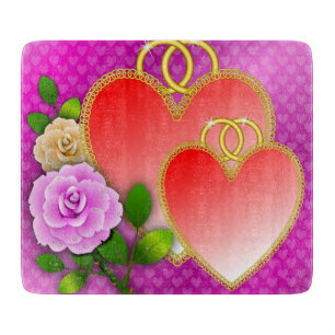 Love Hearts Valentinstag-20362 Schneidebrett