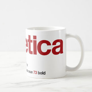 Love Helvetica Maroon Mug