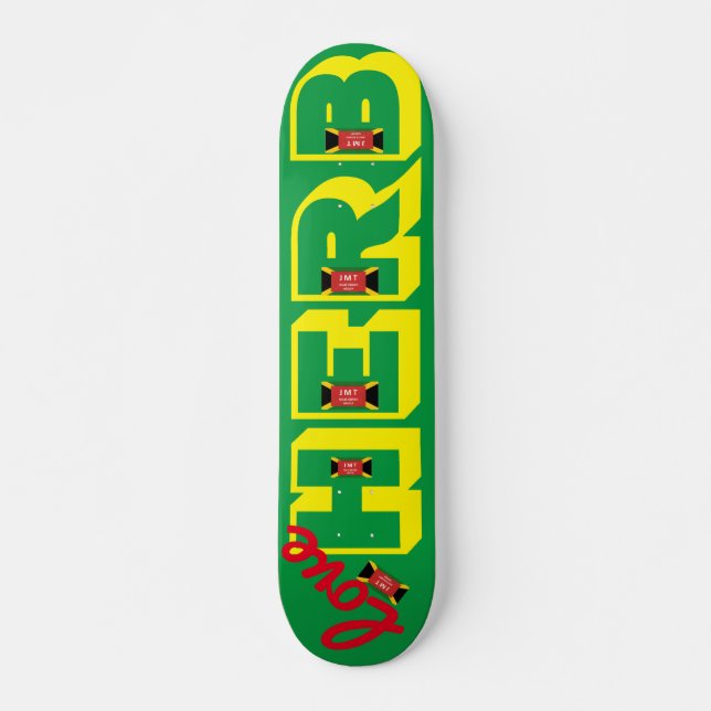 LOVE HERB 7 3/4" Skateboard Deck (Devant)