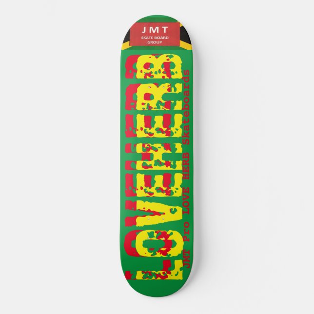 LOVE HERB  JMTJ 8 1/4" Planche de Skateboard (Recto)