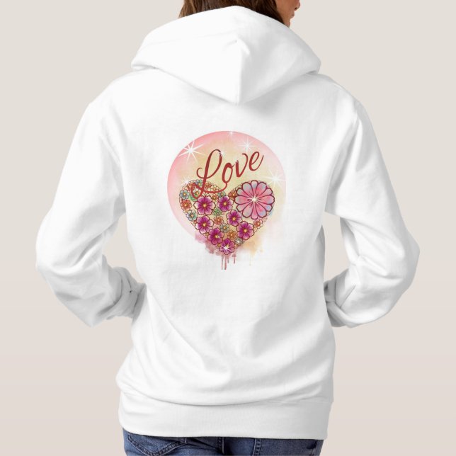 Love Hoodie (Rückseite)