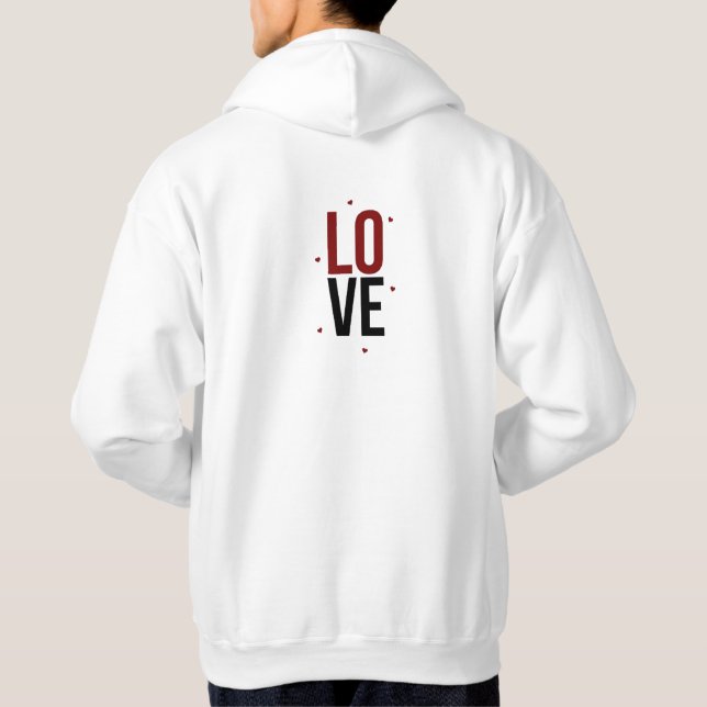 love hoodie (Rückseite)