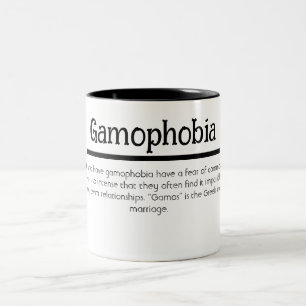 Love Humour Typographie Mug à café à deux tons