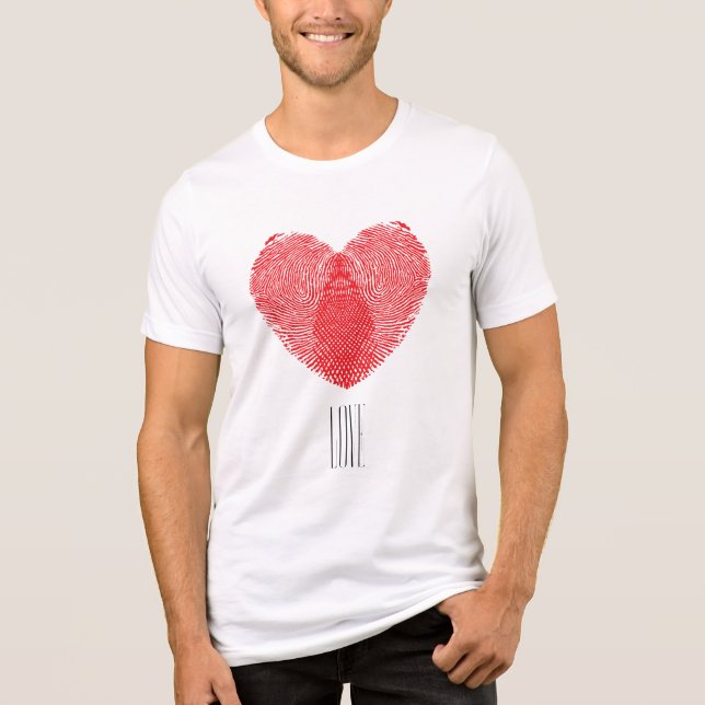 LOVE IDENTITY  Playera Tri-Blend Shirt (Vorderseite)