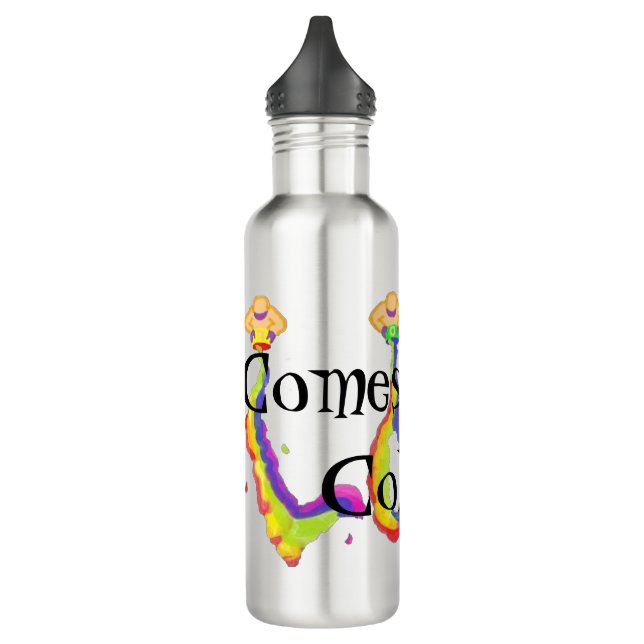Love in All Colors Edelstahlflasche (Links)