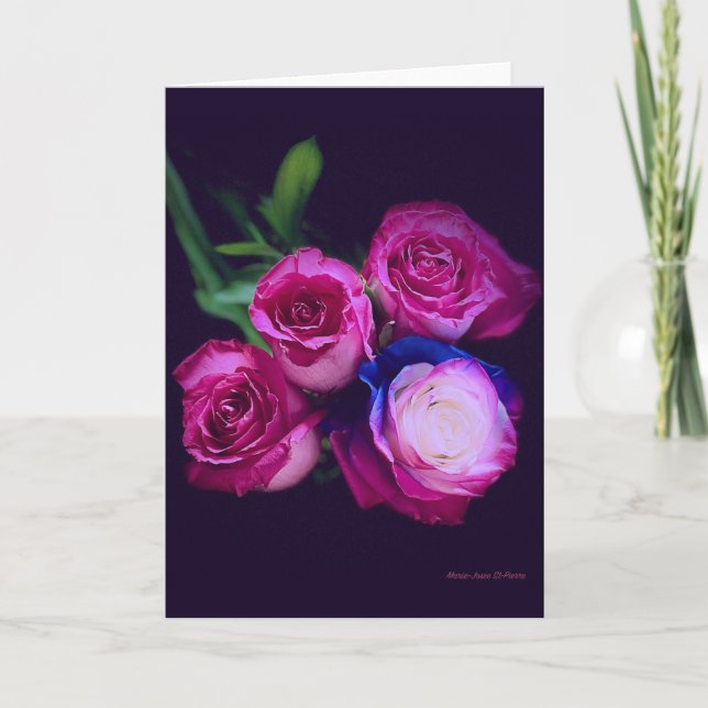 Love in Bloom Karte (Vorderseite)