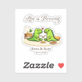 Love is Brewing Aufkleber