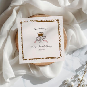 Love Is Brewing Espresso Martini Brautparty Serviette