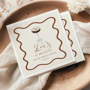 Love Is Brewing Expresso Martini Junggesellinnenab Serviette