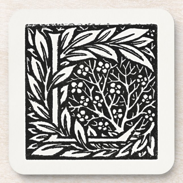 Love is Enough von William Morris Getränkeuntersetzer (Vorderseite)