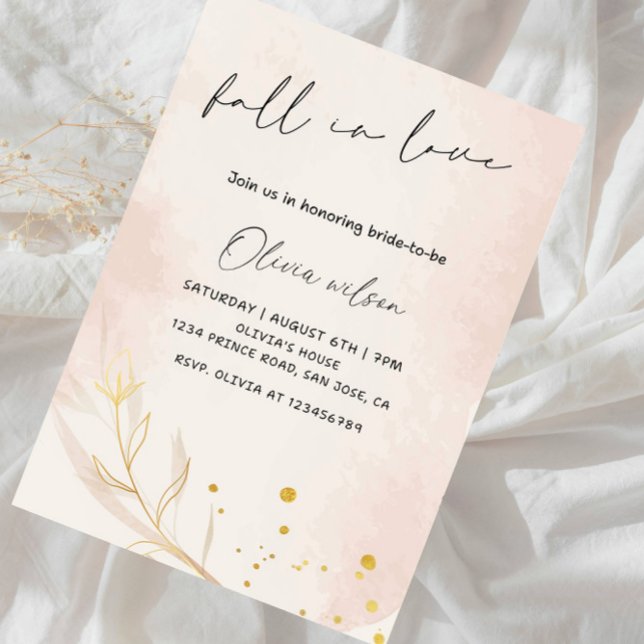 Love Is in Bloom Bridal Shower-Floral Garden Theme Einladung (Von Creator hochgeladen)