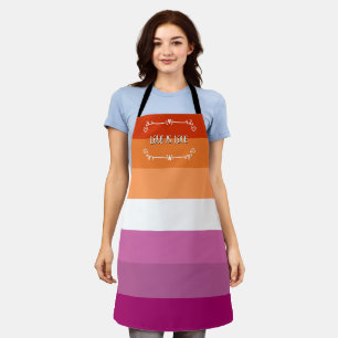 Love is Love Pride Monat All-Over Druck Schürze