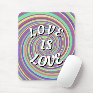 Love Is Love Pride Mousepad
