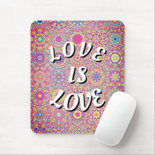 Love Is Love Pride Mousepad