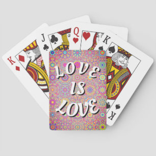 Love Is Love Pride Spielkarten