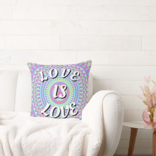 Love Is Love Pride Wurfkissen Kissen