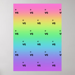 Love is Love Rainbow Poster