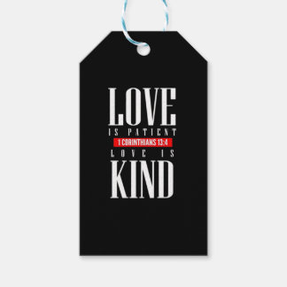 Love Is Patient Timeless Inspirational Style  Geschenkanhänger