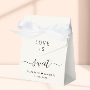 Love Is Sweet Cream Hochzeit Geschenkschachtel
