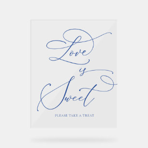 Love is Sweet Marseille Bleu Dessert Bar