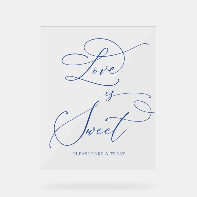 Love is Sweet Marseille Bleu Dessert Bar (Recto)