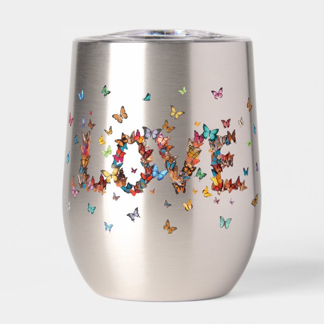 LOVE Joy Butterflies | Inspirational Motivational (Vorderseite)