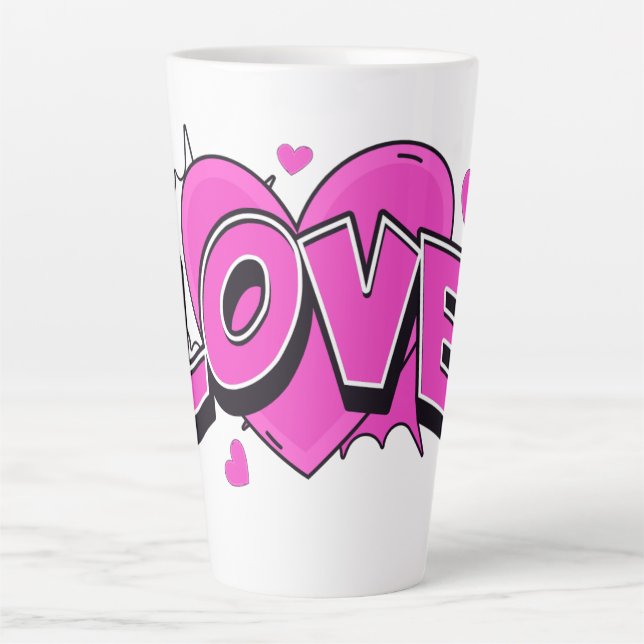 LOVE-Kaffeetasse Milchtasse (Vorderseite)
