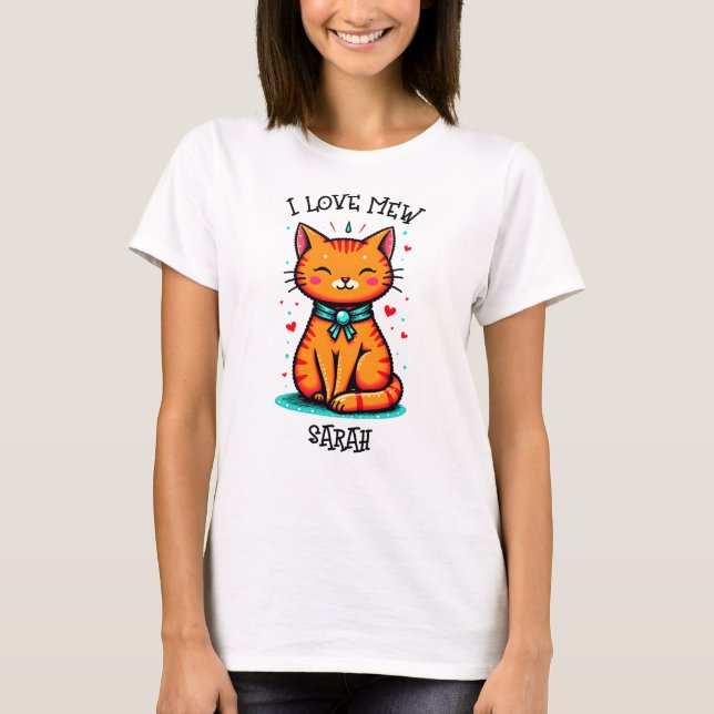 Love Kitten T-Shirt (Vorderseite)