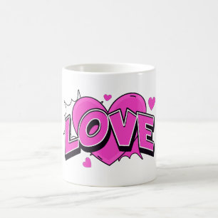 LOVE klassischer Becher Kaffeetasse