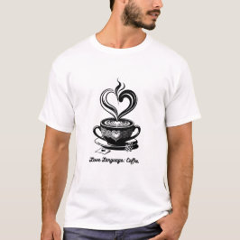 Love Language Coffee Mug | Minimalist Valentine's T-Shirt