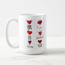 Love Languages Mug Kaffeetasse