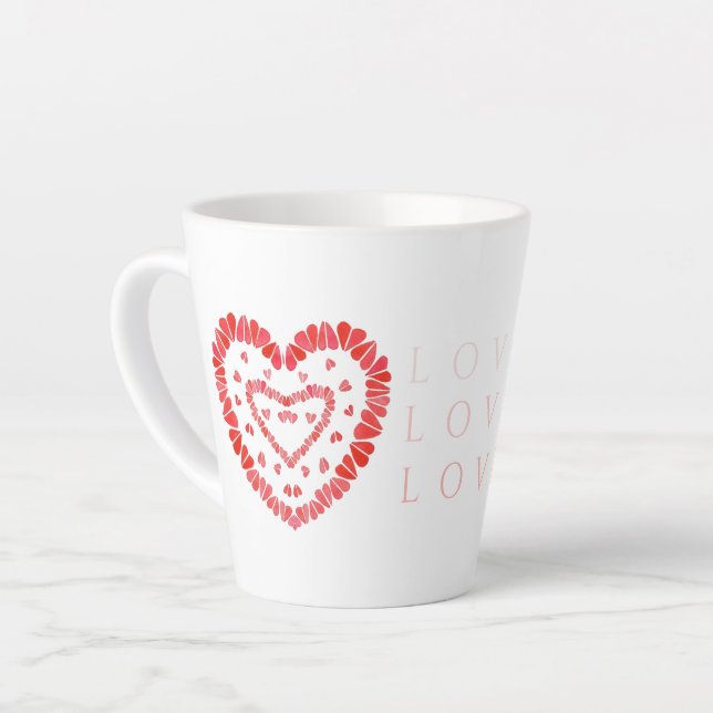 LOVE Latte Mug (Angle gauche)
