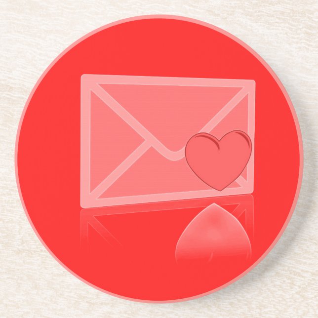 Love Letter Coaster Untersetzer (Vorne)