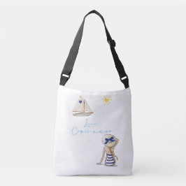 Love Letter Design - Love, Capri xxoo Tragetaschen Mit Langen Trägern