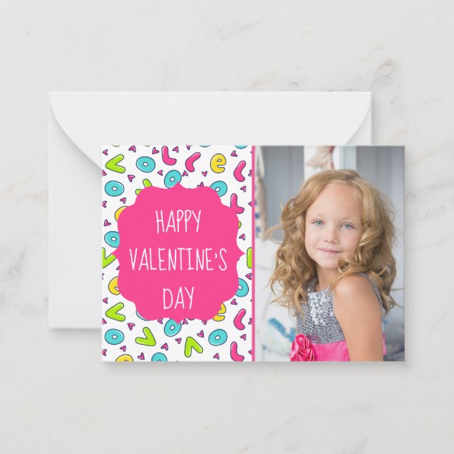 Love Letters Valentine's Day Cartes photos personn (Devant)