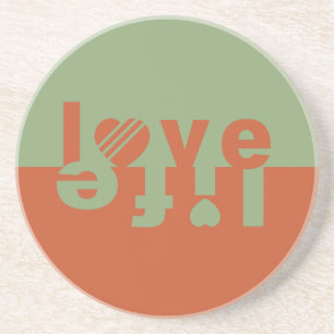 LOVE LIFE coaster Untersetzer
