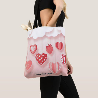 Love, Light & Gratitude Tote Bag for Everyday Joy Tasche