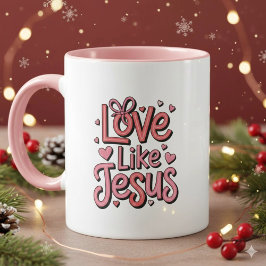Love Like Jesus Christian 11 oz Coffee Mug Tasse