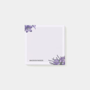 Love Lila Campanula Post-it Klebezettel