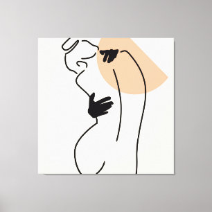 Love Line Art Leinwanddruck