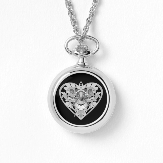 Love Lioness Locket dames montre (Recto)