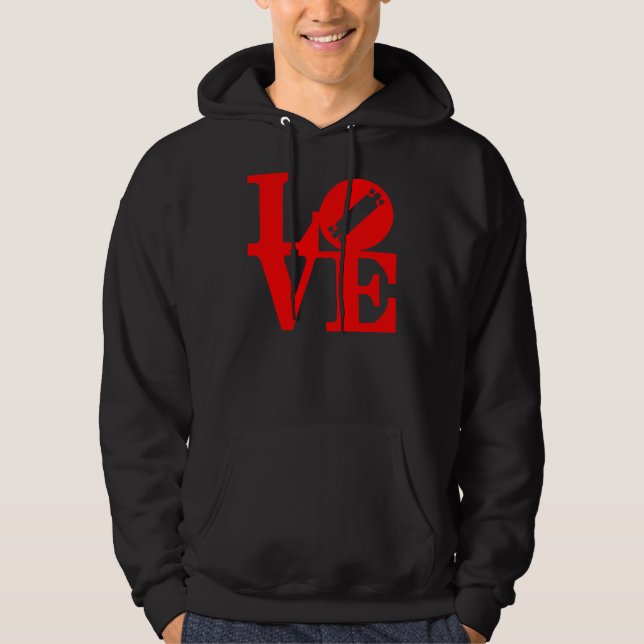 love_longboard_red hoodie (Vorderseite)