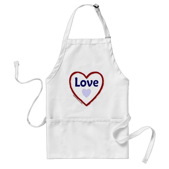 Love Love Schürze (Vorne)
