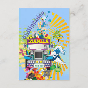 Love Manila, Philippines Invitations