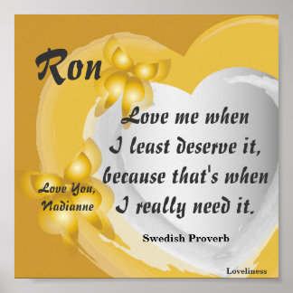 Love Me As Iam, Poster _ Personnaliser