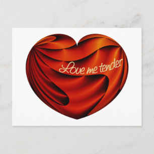 Love Me Tender Postkarte