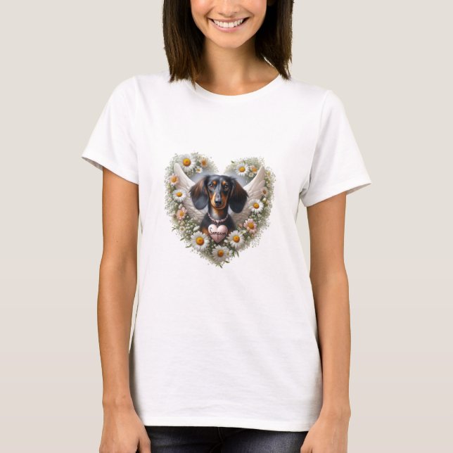 Love Memory-Dackel T-Shirt (Vorderseite)