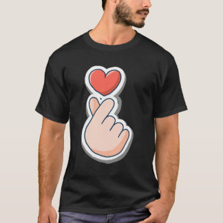 LOVE Minimalistisches Inspirierendes Grafik T-Shir T-Shirt